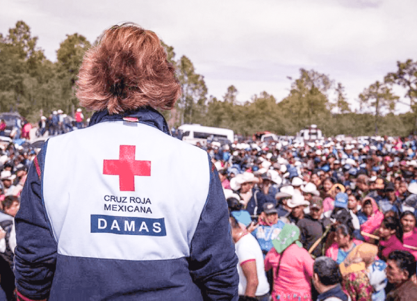 Voluntaria Cruz Roja